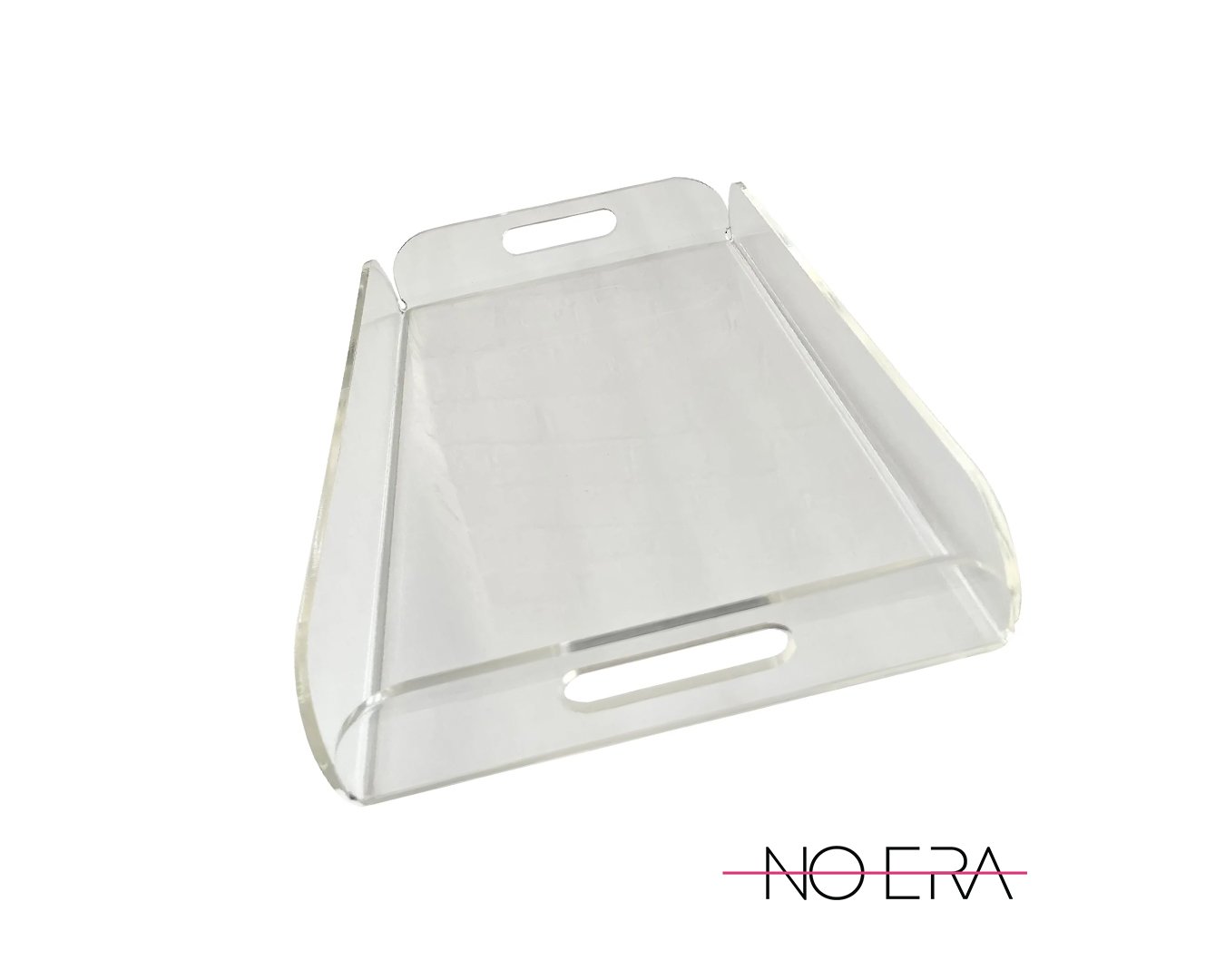 1980s Postmodern Lucite Bar Tray