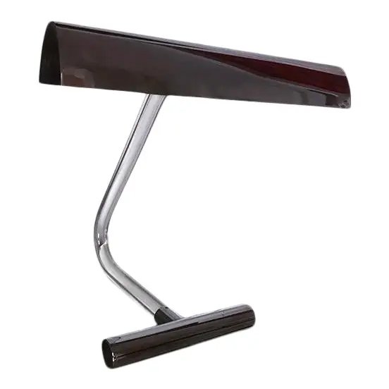 1970s Mid-Century Modern Peter Hamburger Kovacs Lucite & Chrome Lamp