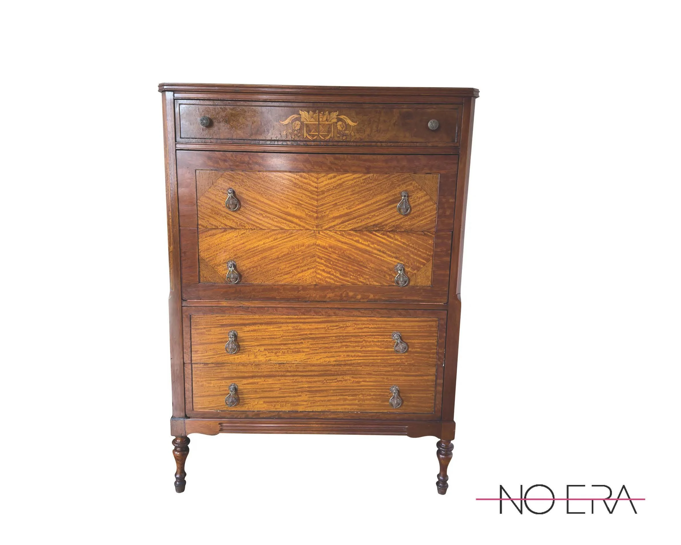 Late 19th Century American Federal / Sheraton Style Tall Chest of Drawers