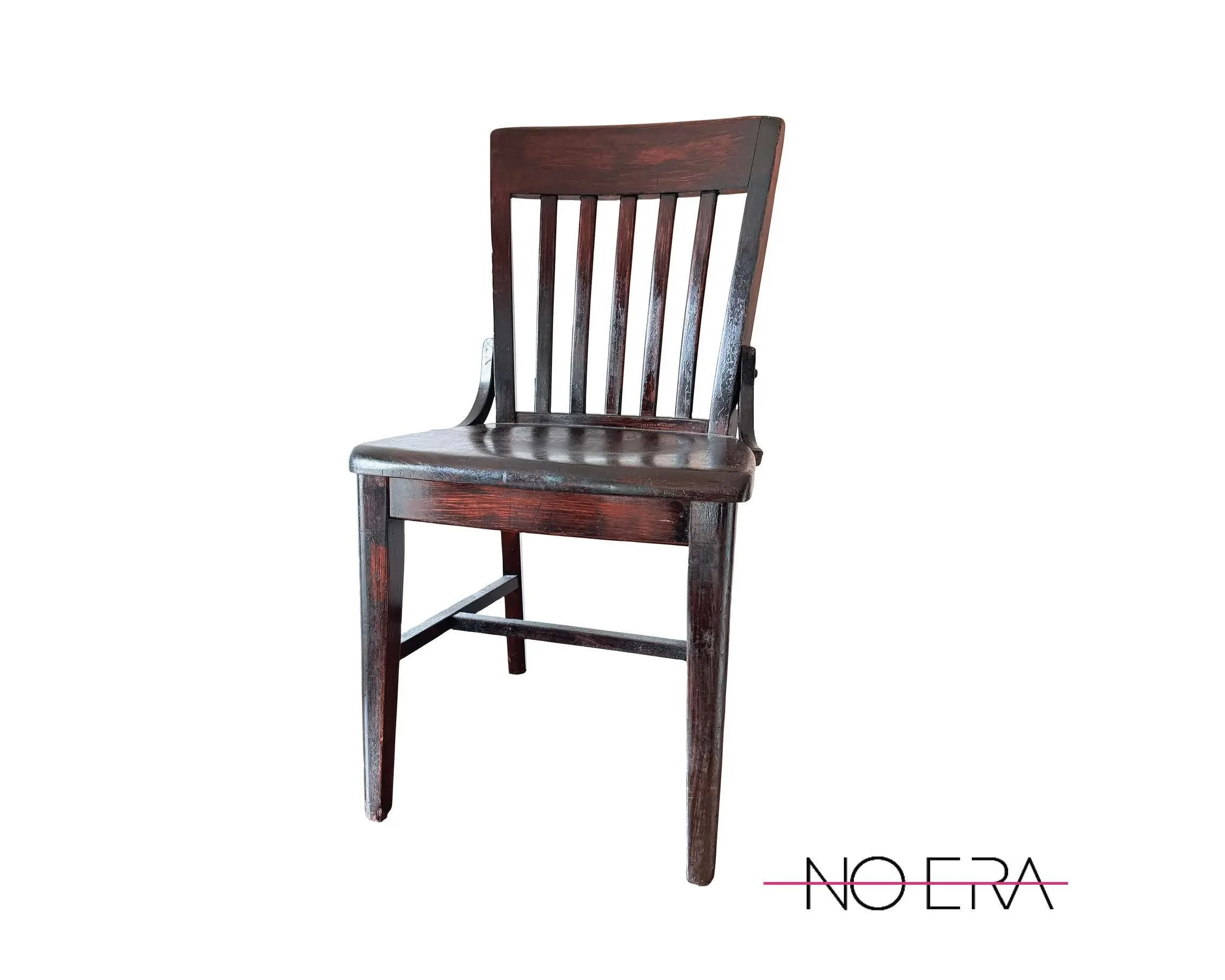 Early 20th Century Mission Style Bankers Chair Attributed to Japser Chair Co.