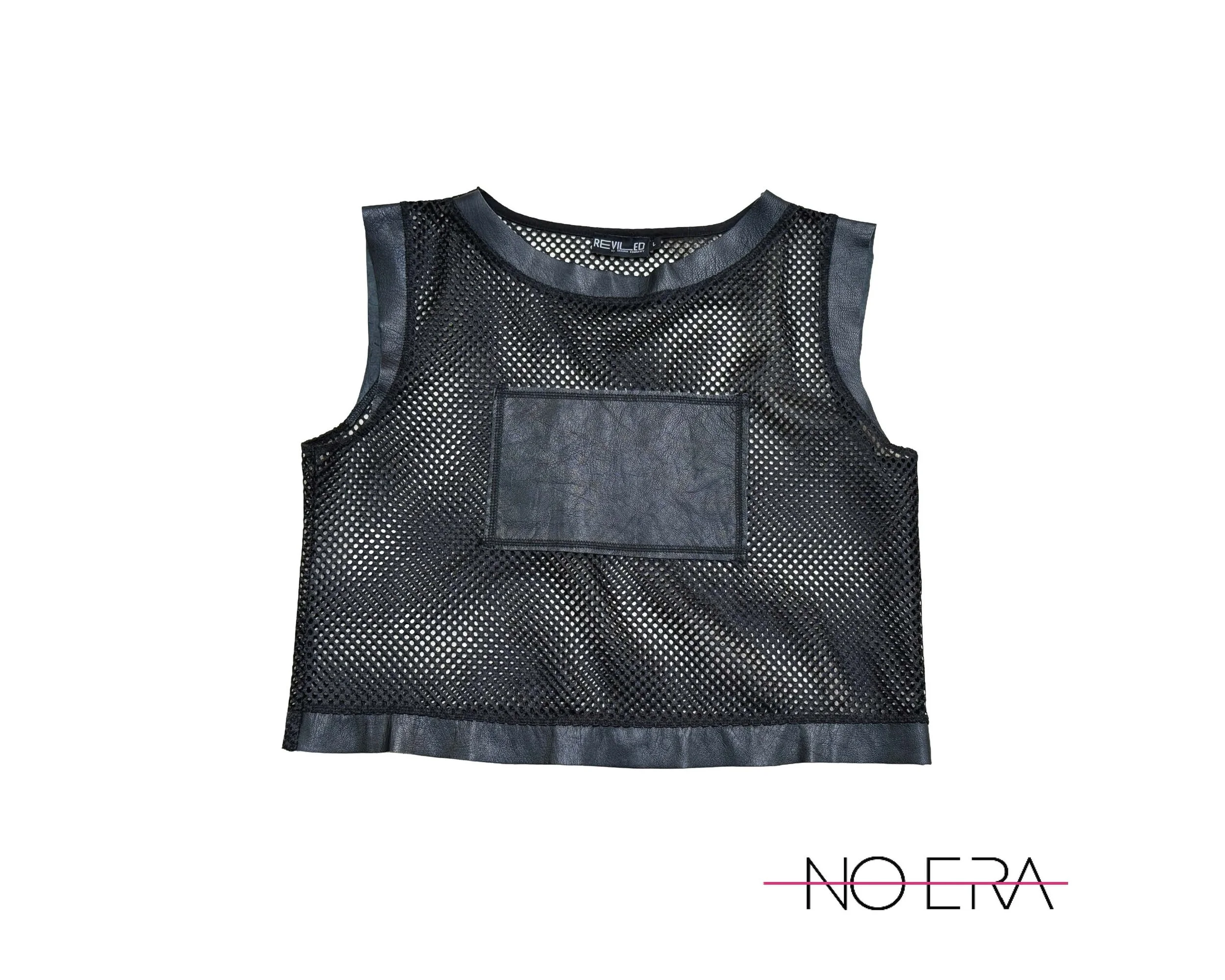 Vintage Athletic Mesh Crop Top 