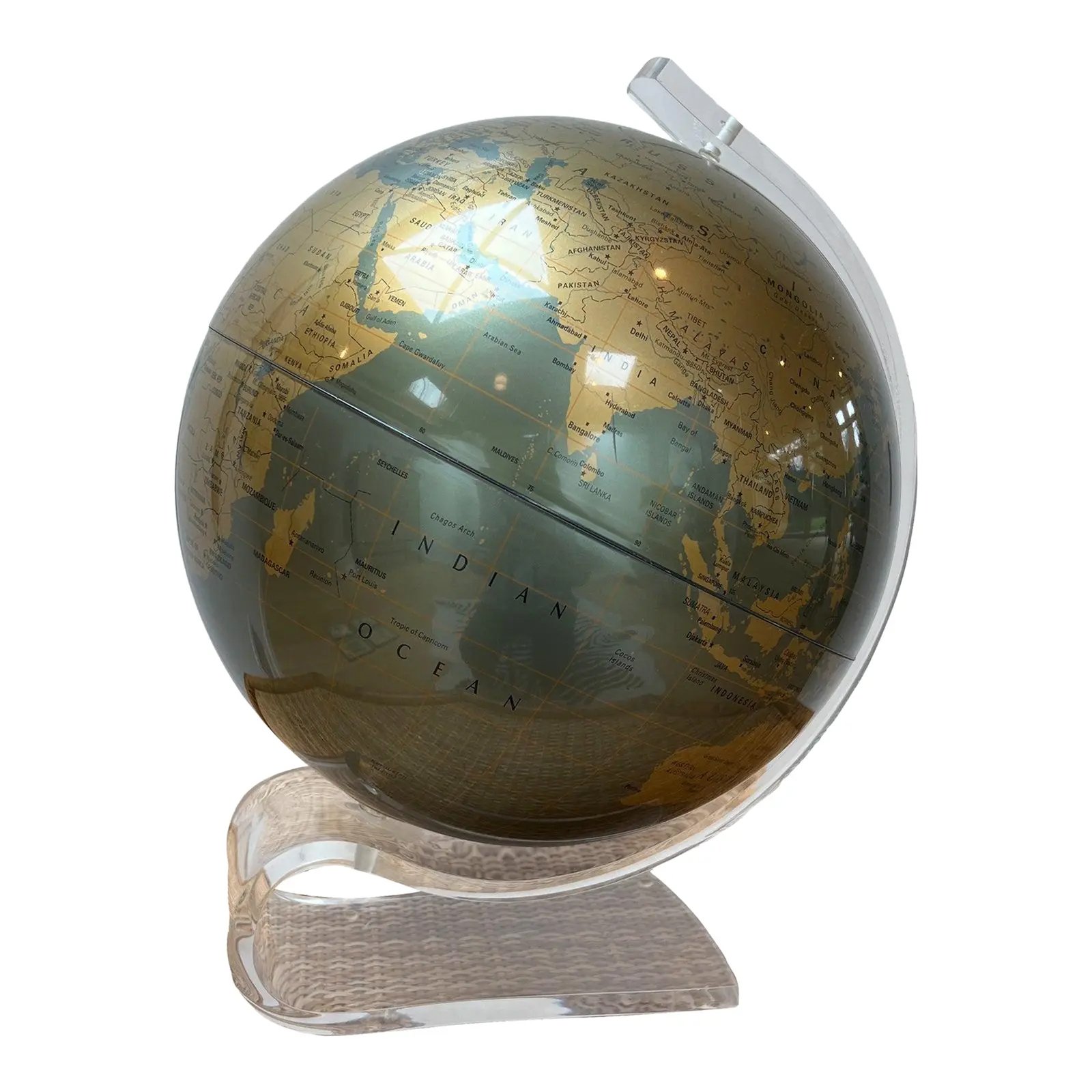 SOLD Vintage Lucite Globe