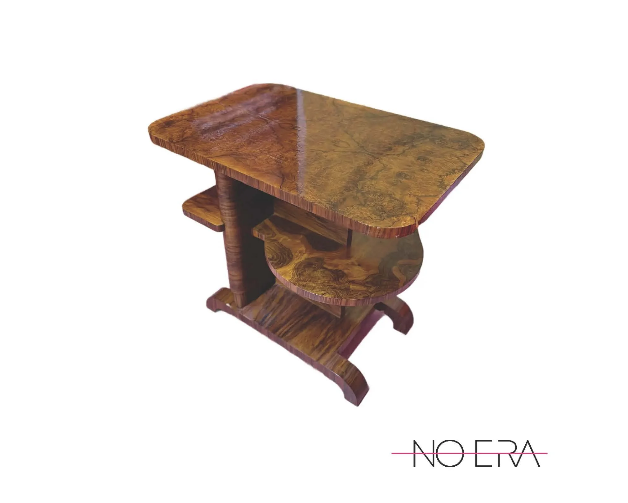 1920s Hungarian Cubist Art Deco Occassional Table