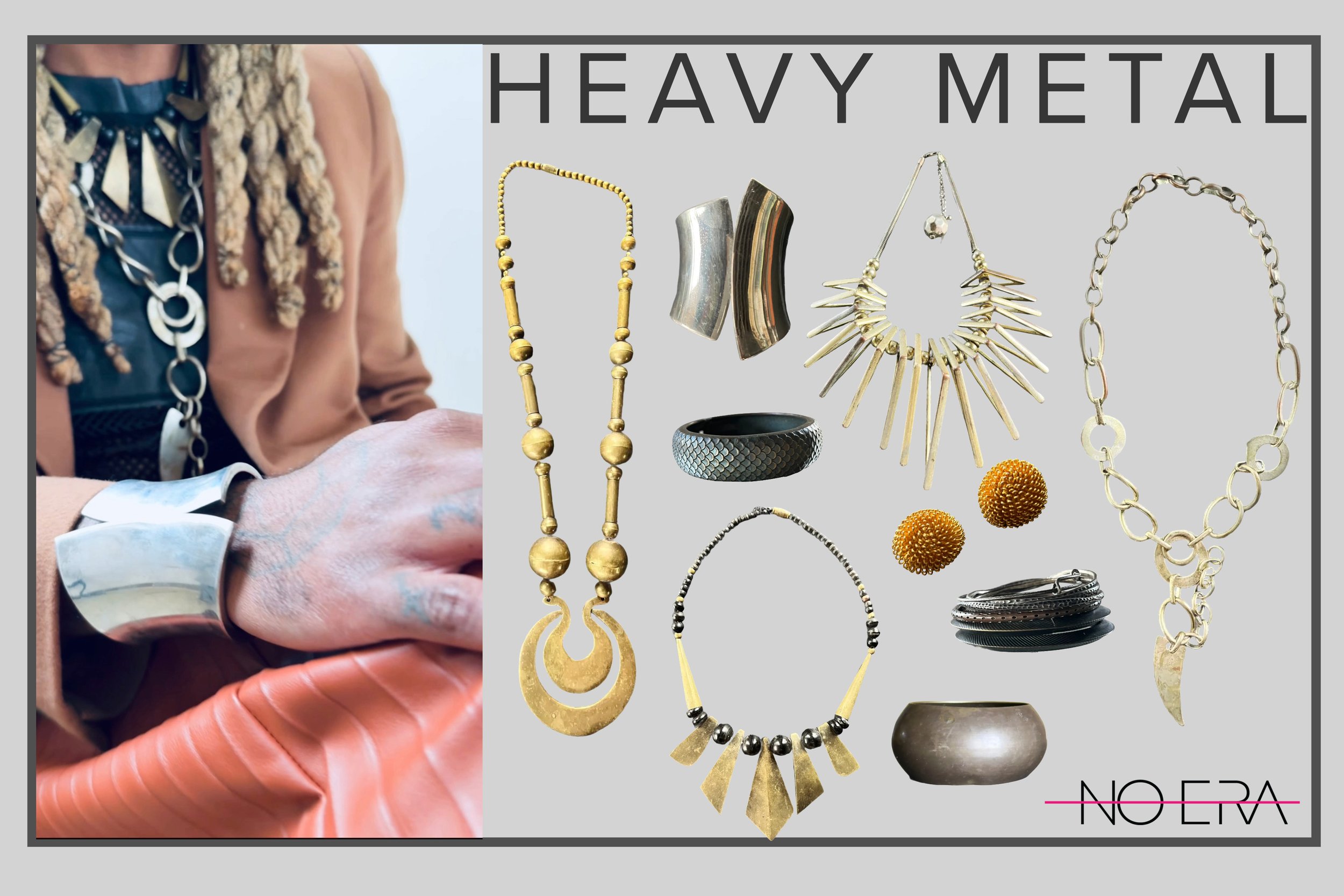 Soft Brutalism, Nuclear Winter, tribal jewerly, brutalist art, stone decor, stone side tables, vintage decor, vintage furniture, postmodernism, mid century modern, house of no era, cincinnati, vintage