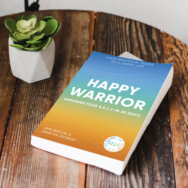 Embrace your happiness and inner peace and live a life you love with Happy Warrior... the book, pdfs, meeting book, session book, divorce book, and Happy Warrior Coaching.