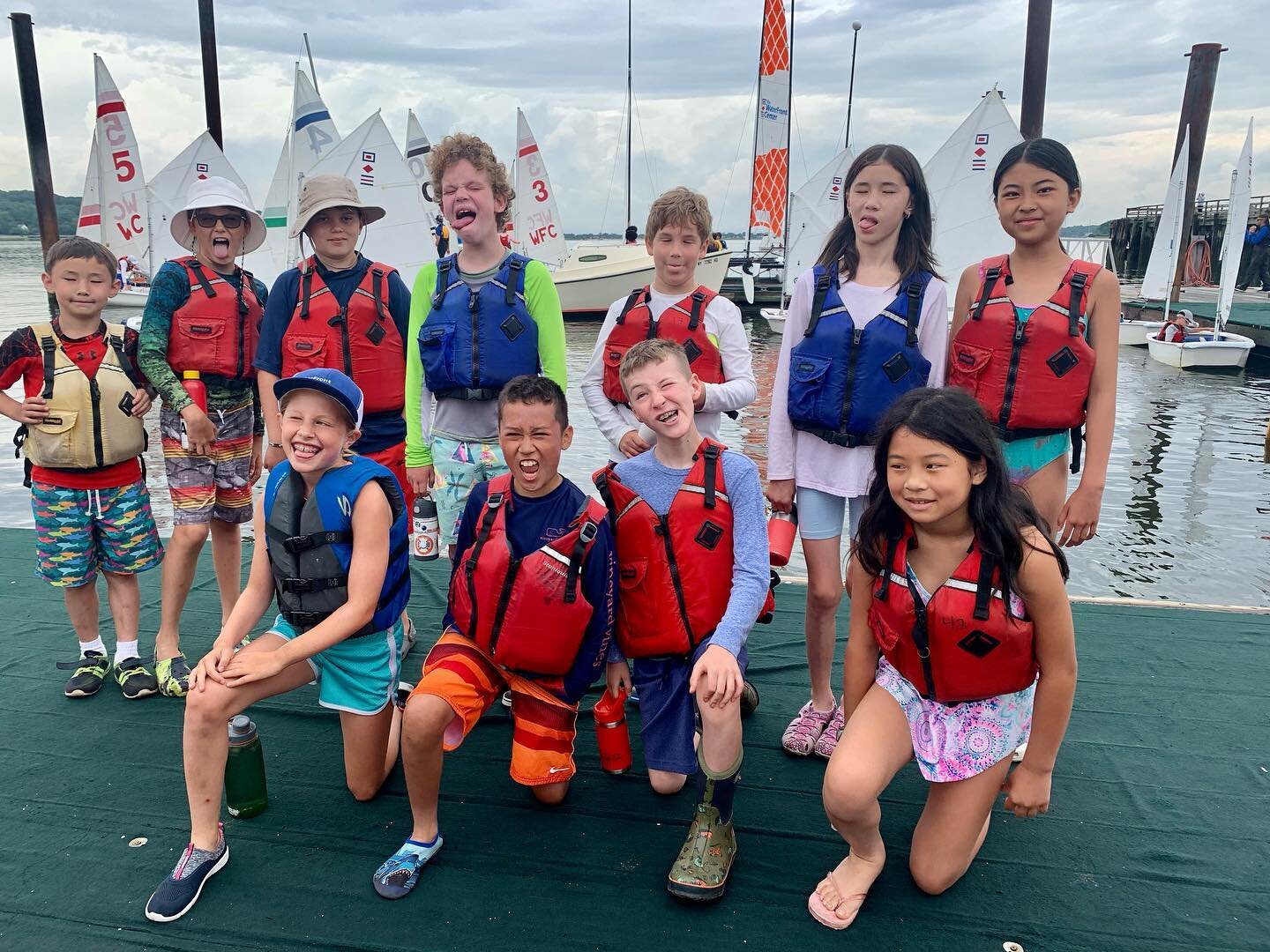 Our first week of Youth summer was a success, even the rain couldn&rsquo;t get us down! The Bay Buccaneers (grades k-2) made their own fish, and the sound swashbucklers ( grades 3 &amp; 4) went birding! Our sailors improved their tacks and gybes. And