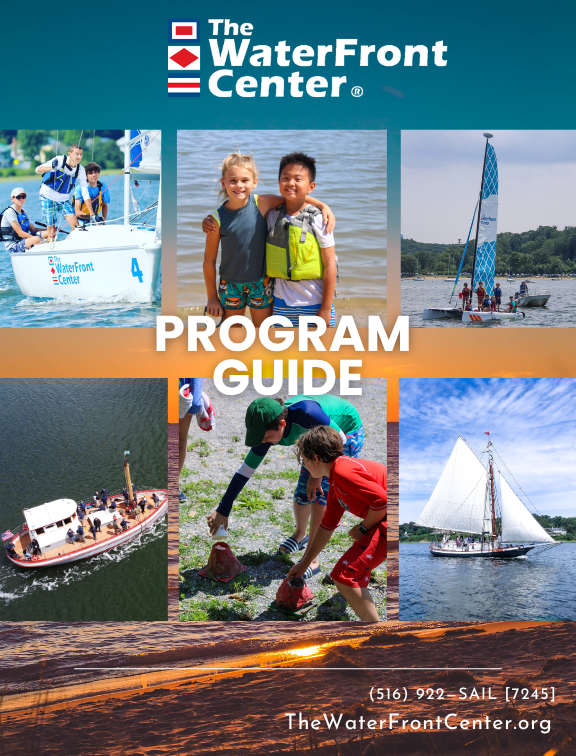 Discover The WaterFront Center’s Program Guide: Online, In-Person, or Mailed to You!