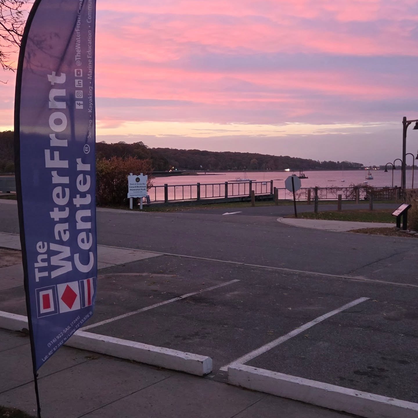 What an enchanting evening! Relishing a breathtaking sunset at The WaterFront Center. The excitement is building as we countdown to our frostbite sails starting this Saturday!!

Join us in cherishing these unforgettable moments!  Visit our BIO for mo