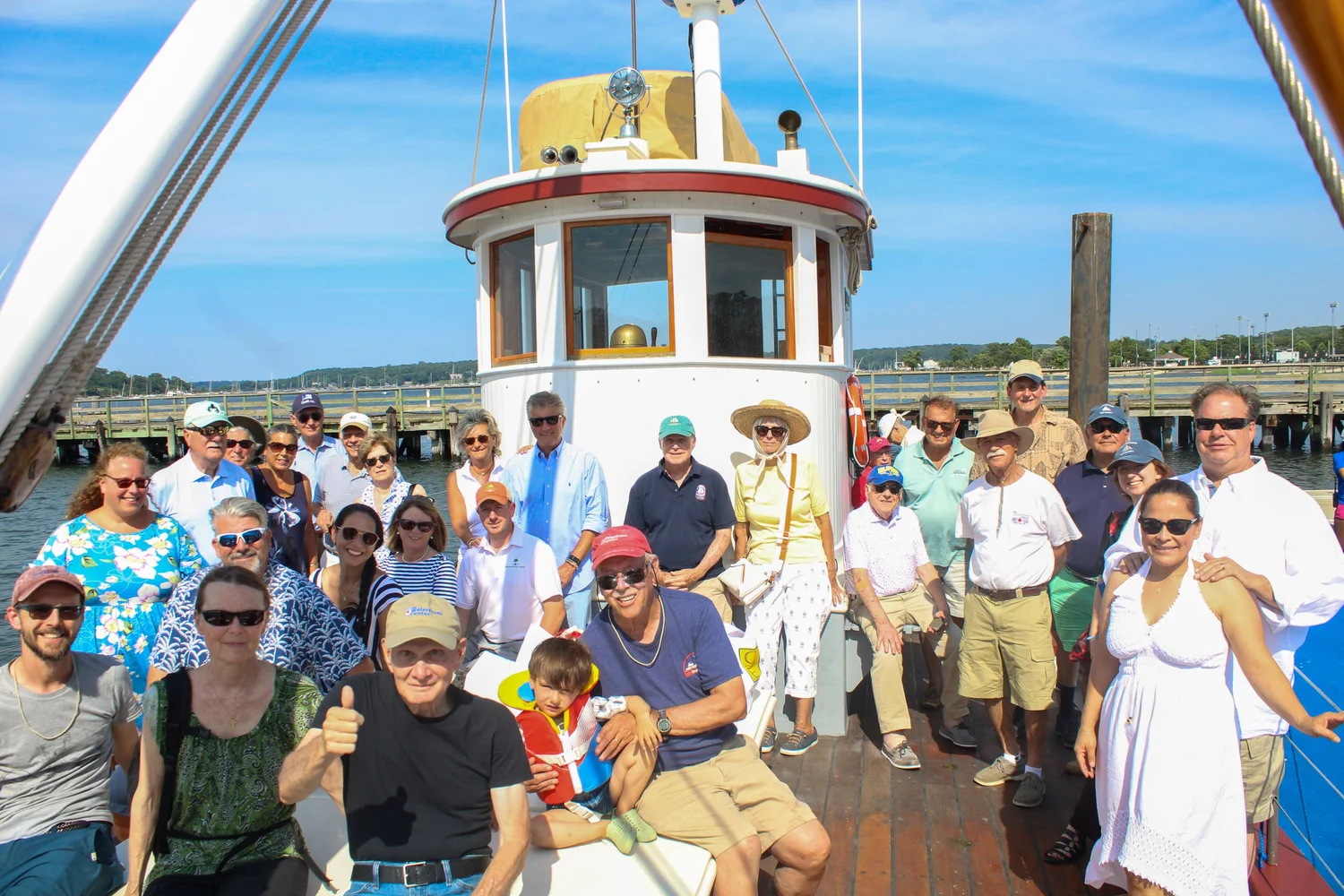 Members of The WaterFront Center community enjoying the waterfront together