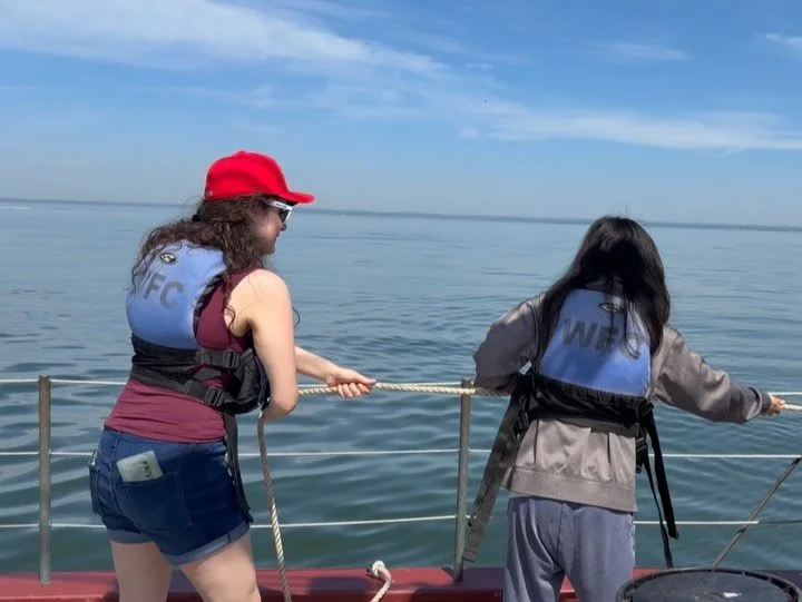 Beautiful morning on IDA MAY with Oyster Bay High School&rsquo;s Marine Biology class!

Today, students from Oyster Bay High School joined The WaterFront Center for an educational day aboard IDA MAY with their Marine Biology class. Through dredging, 