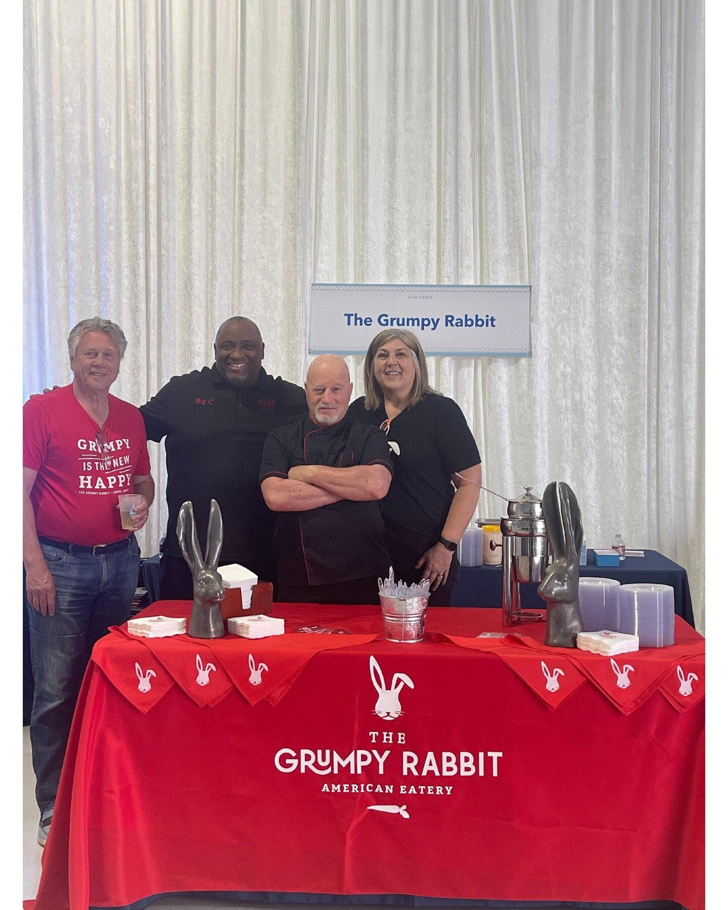 Just a few pictures from the Arkansas Children's Hospital Auxiliary a la Carte event last night for those who couldn't join us! #GrumpyRabbitLonoke #GrumpyIsTheNewHappy #LittleGrump #BigGrump #ArkansasFoodie #ArkansasEats #ArkansasEateries #ImNotGrum