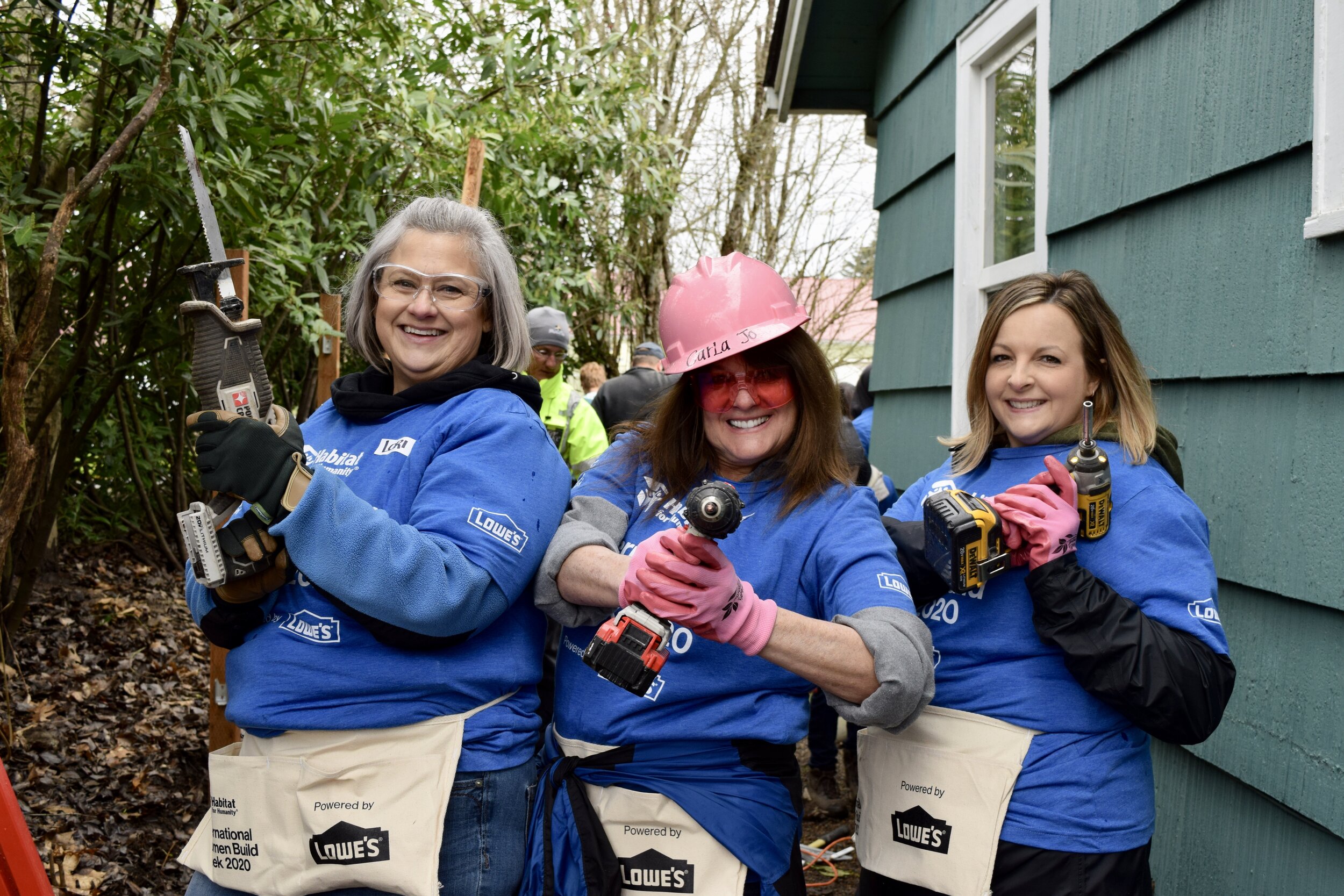 Women come together for Women’s Build 2020