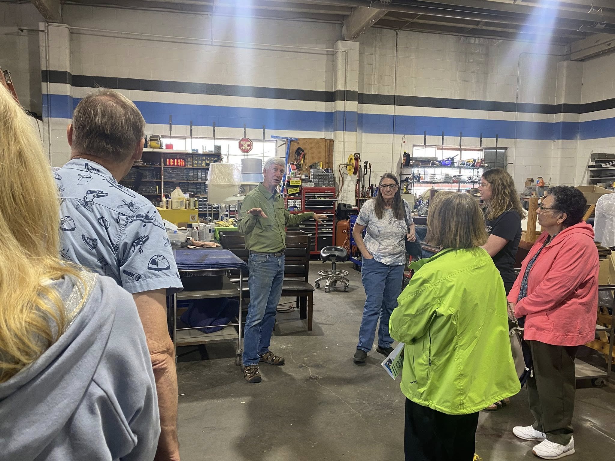 A visit from “Just Create Community”
