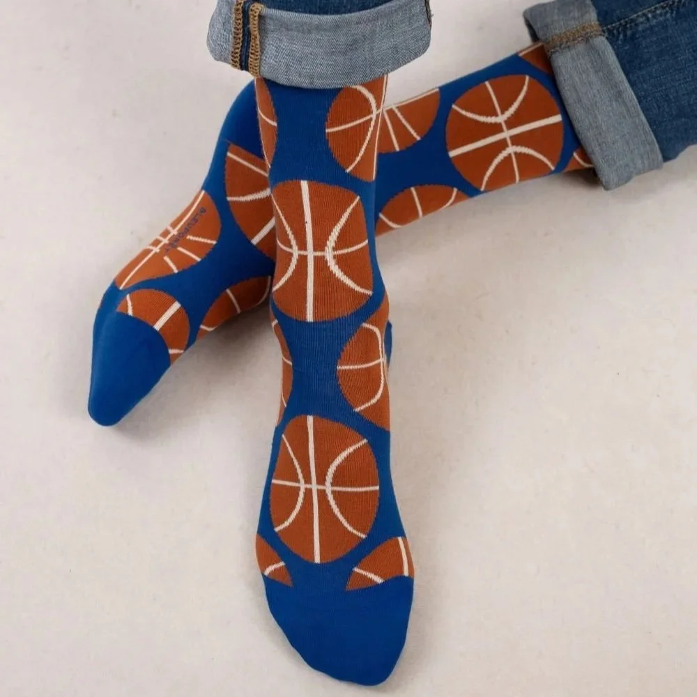 Basketball Pattern - Bleuforêt