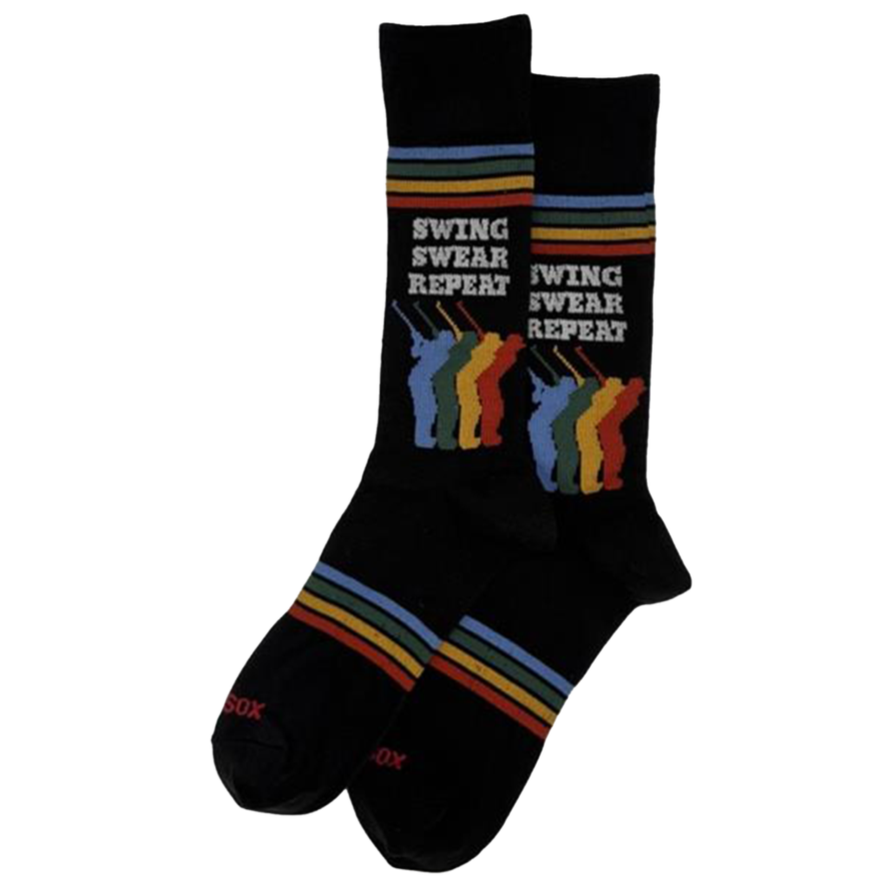 Swing Swear Repeat - Hot Sox