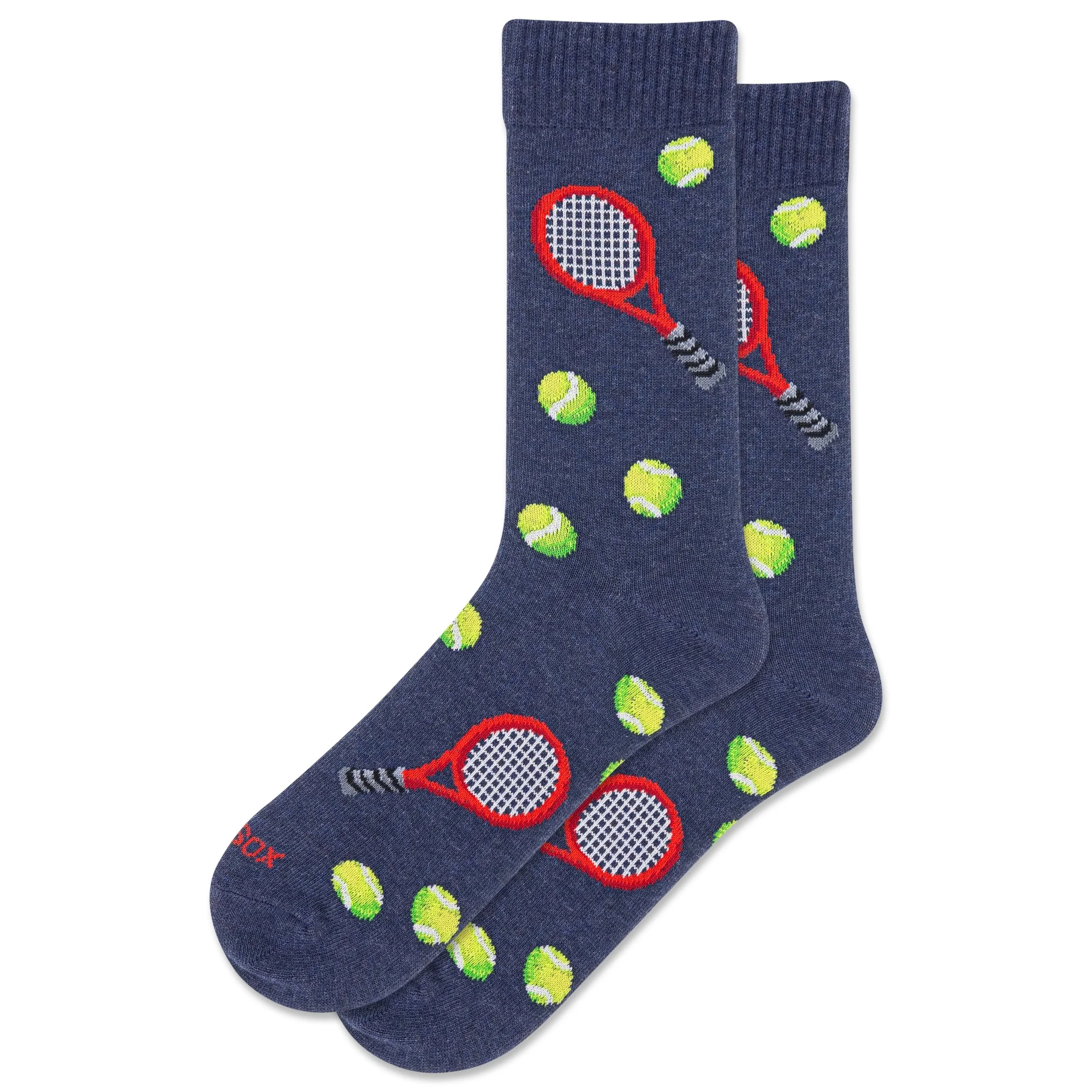 Tennis Cotton Crew - Hot Sox