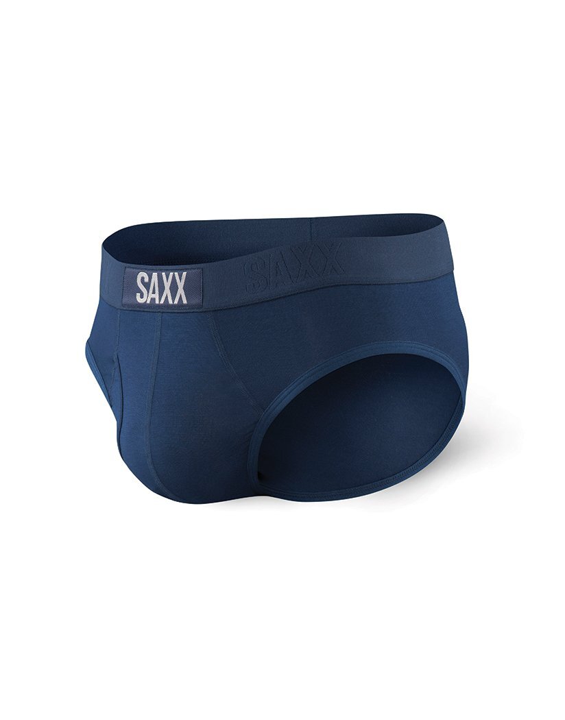 NWT SAXX 'Ultra' Stretch Boxer Briefs - Blue Paint Can & Navy Size