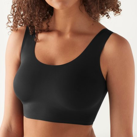 True & Co. True Everybody Women's Scoop Neck Lift Bra - Black XL