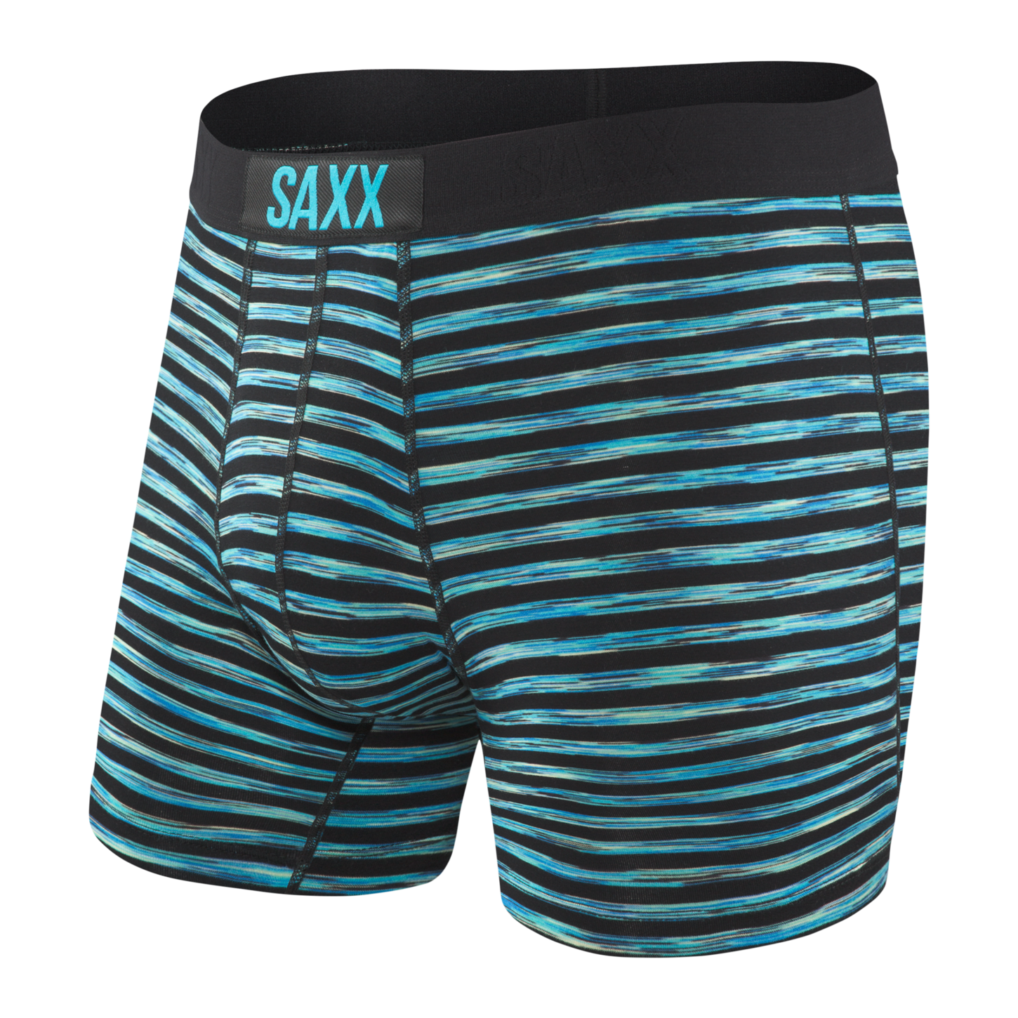 Vibe Super Soft Jersey Boxer Brief in Multi Championship Stripes by SAXX  Underwear Co. - Hansen's Clothing