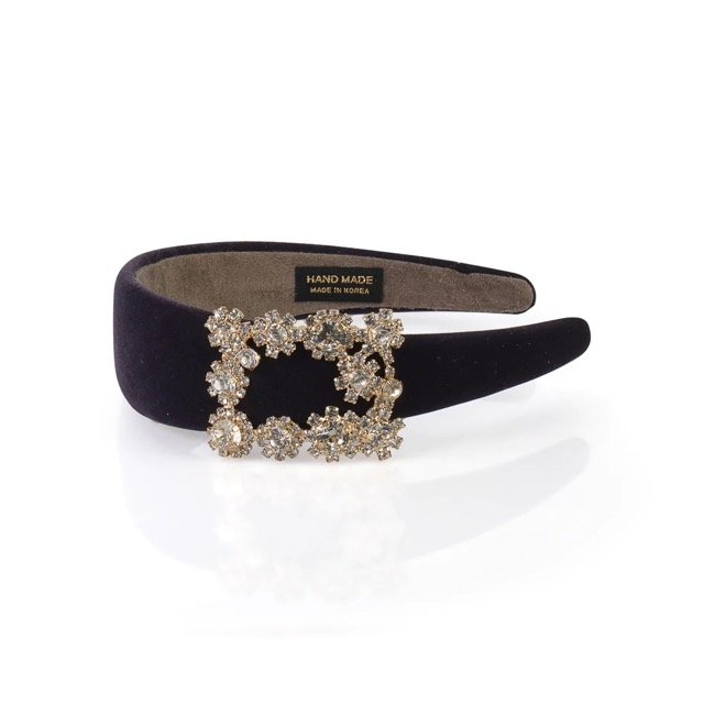 Limlim-Crystal-Buckle-Charcoal-Hairband Medium.jpeg