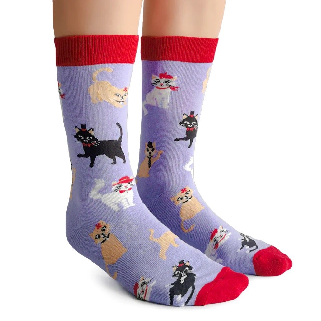 Cats In Hats - Uptown Sox