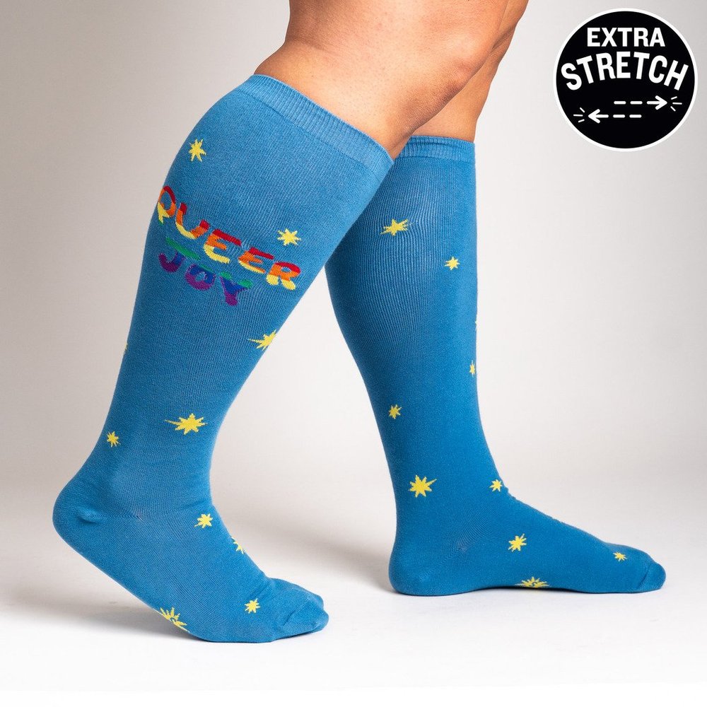 Sock It To Me Rawr-ler Rink Chaussettes hautes pour femme, Multicolore., Taille unique
