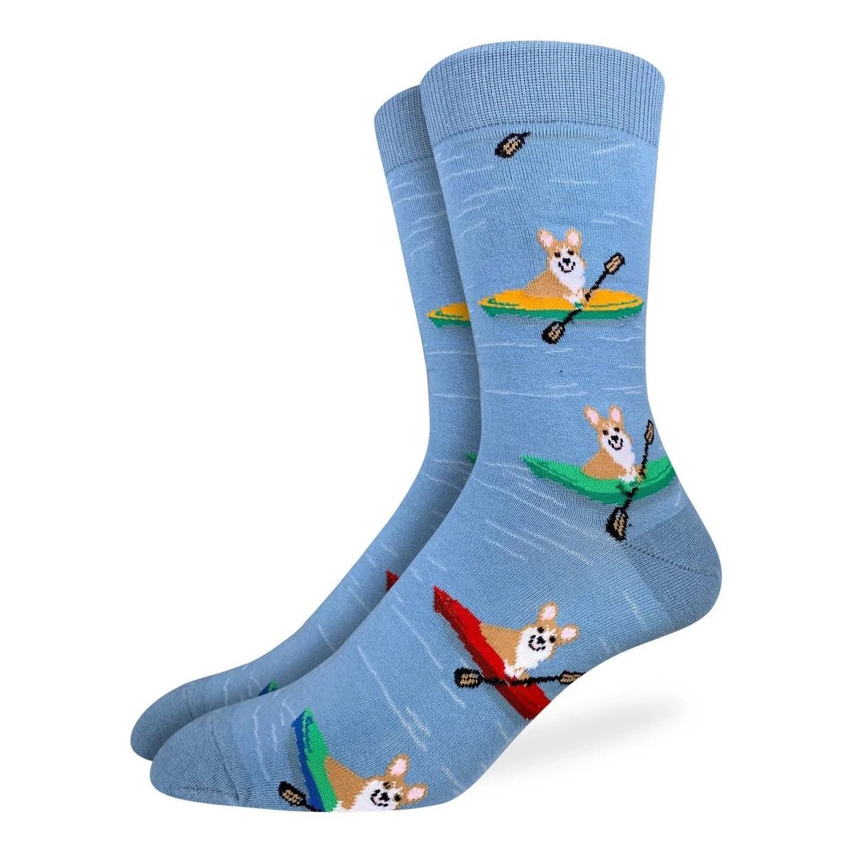 Corgi Kayaking - Good Luck Sock