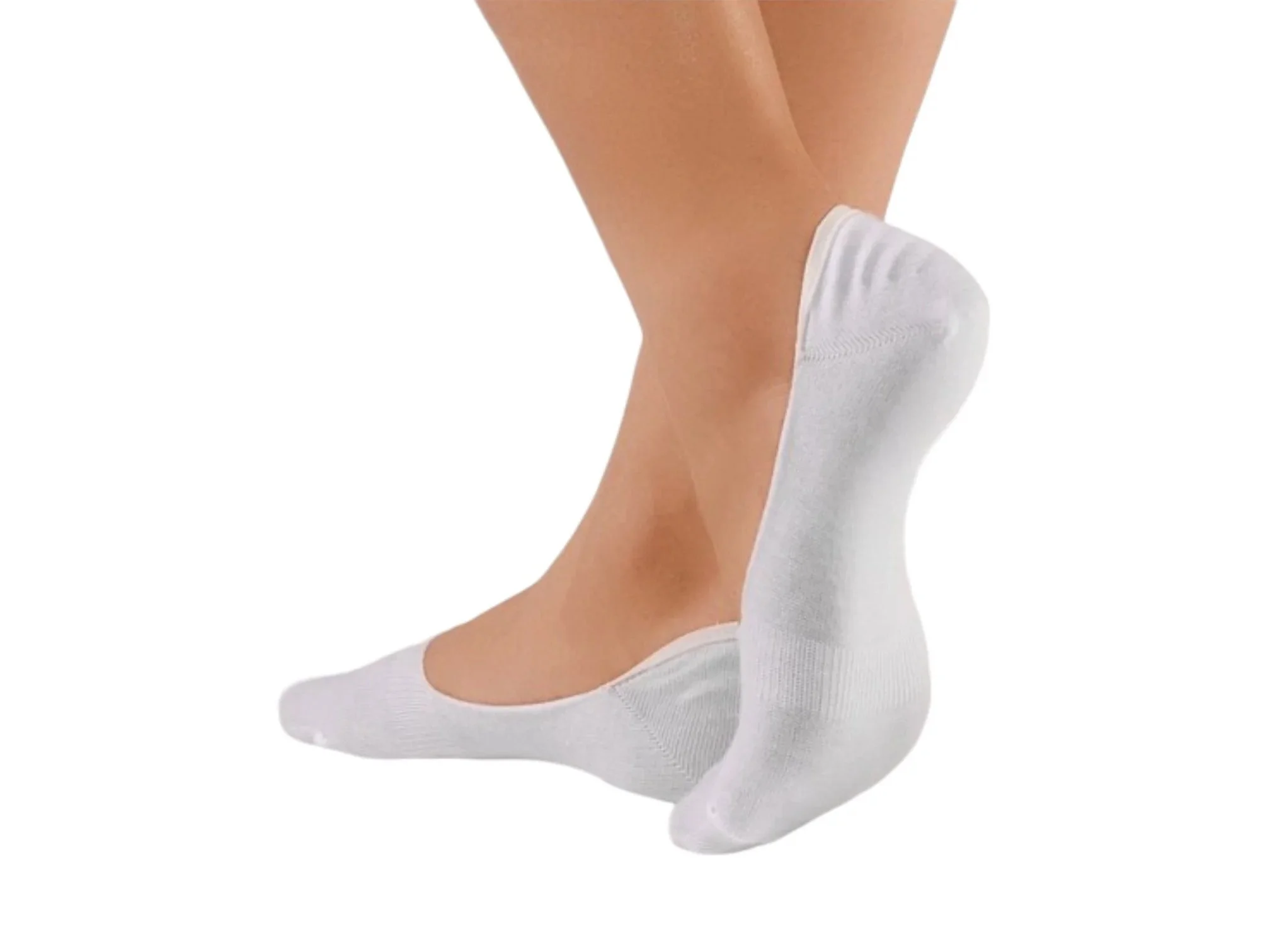 Natural Feeling Cotton Footlets (3 pairs) - Filodoro