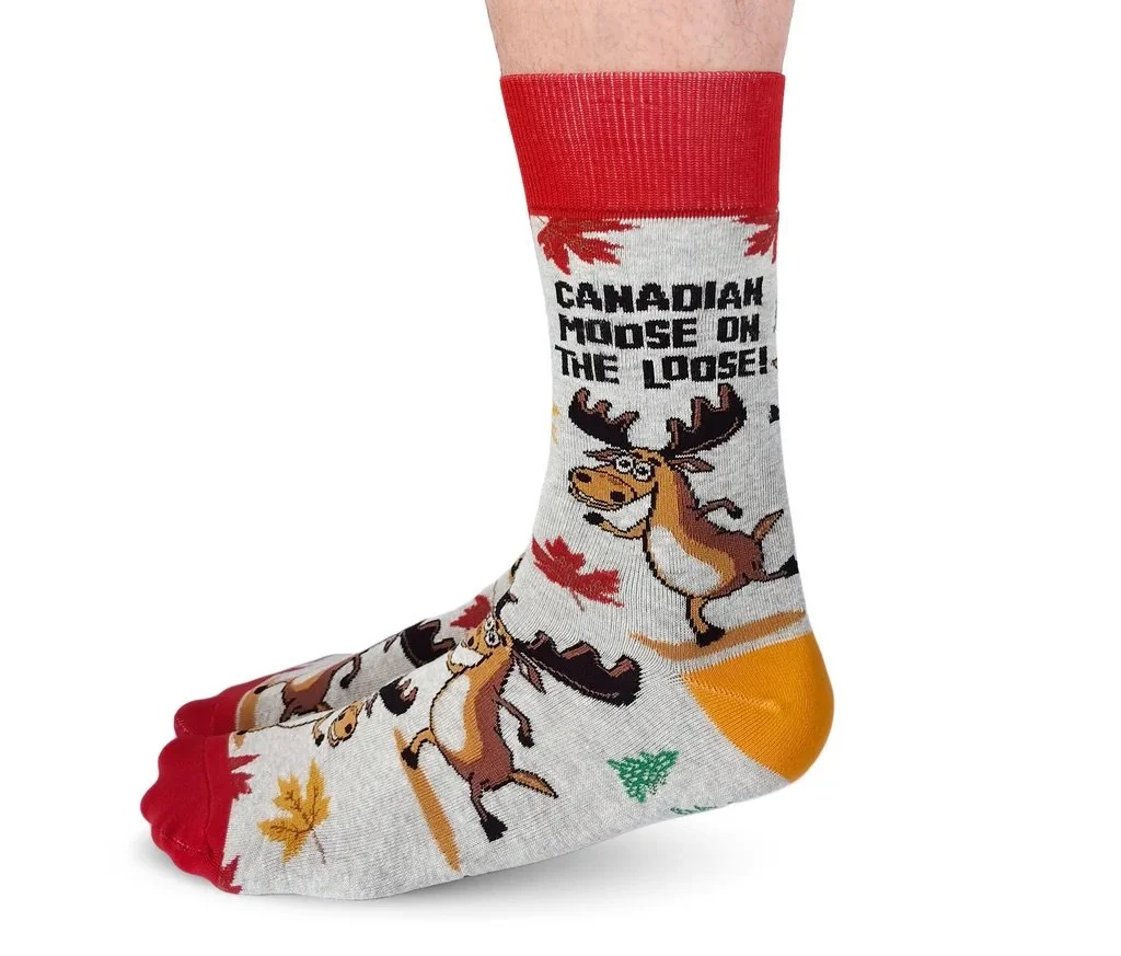 Moose On The Loose - Uptown Sox