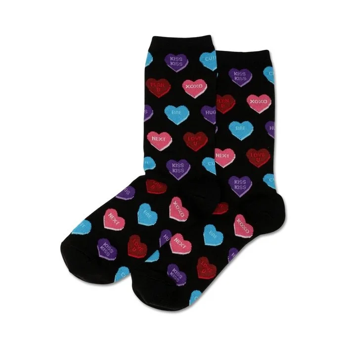Candy Hearts - Hot Sox
