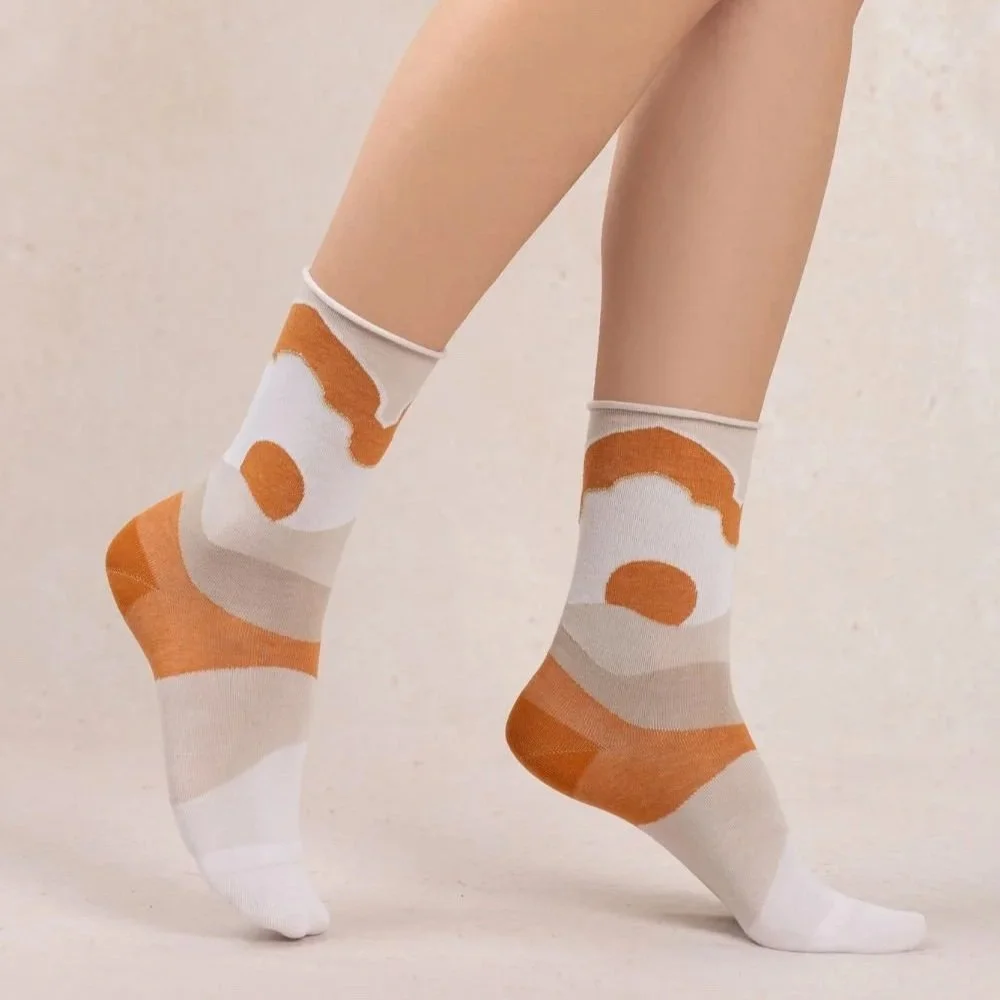 Dune Pattern Cotton Roll-Top (2 colours) - Bleuforêt