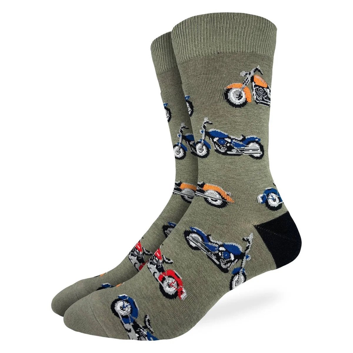 Chopper Motorcycle - Good Luck Sock