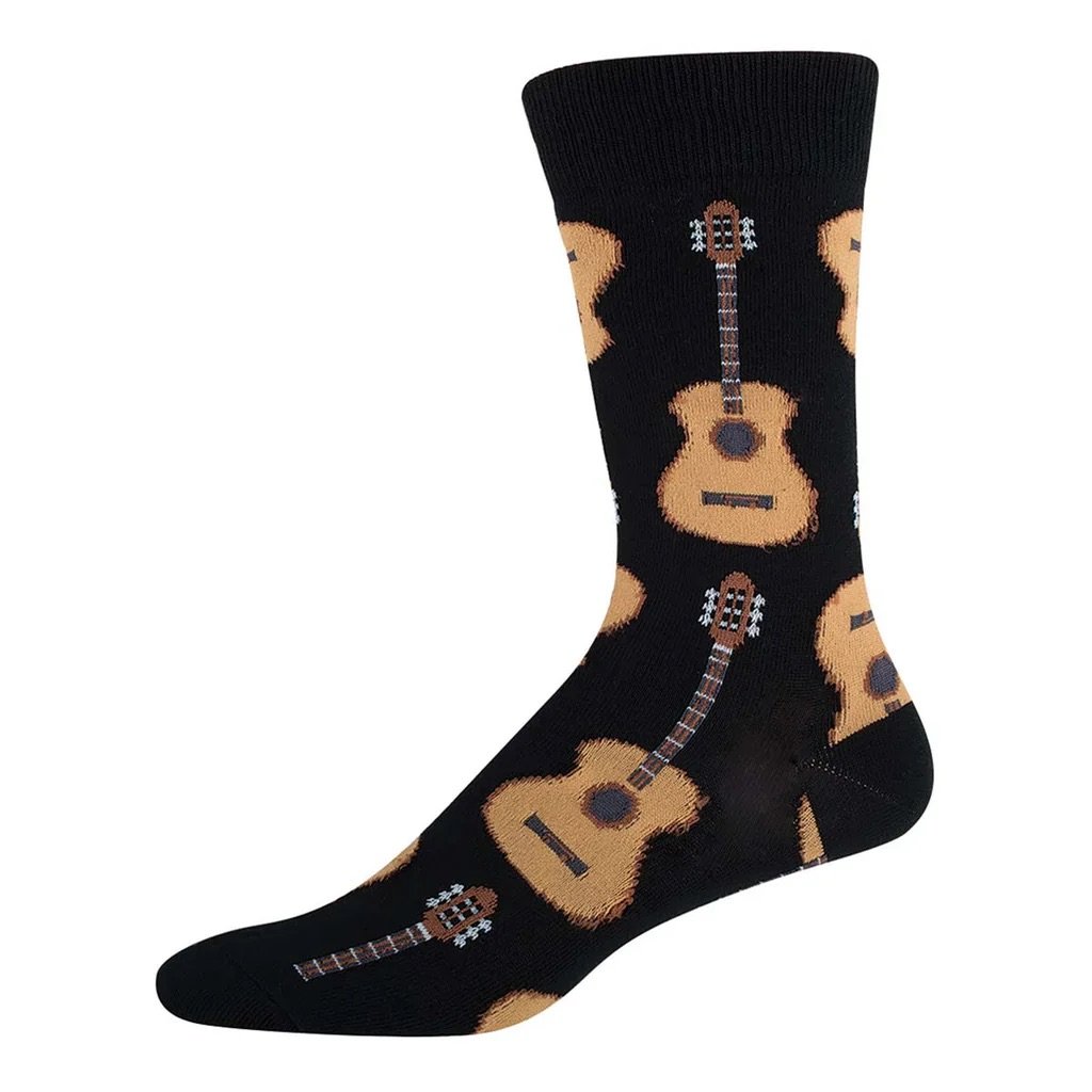 Acoustic Guitars Crew (XL) - Socksmith