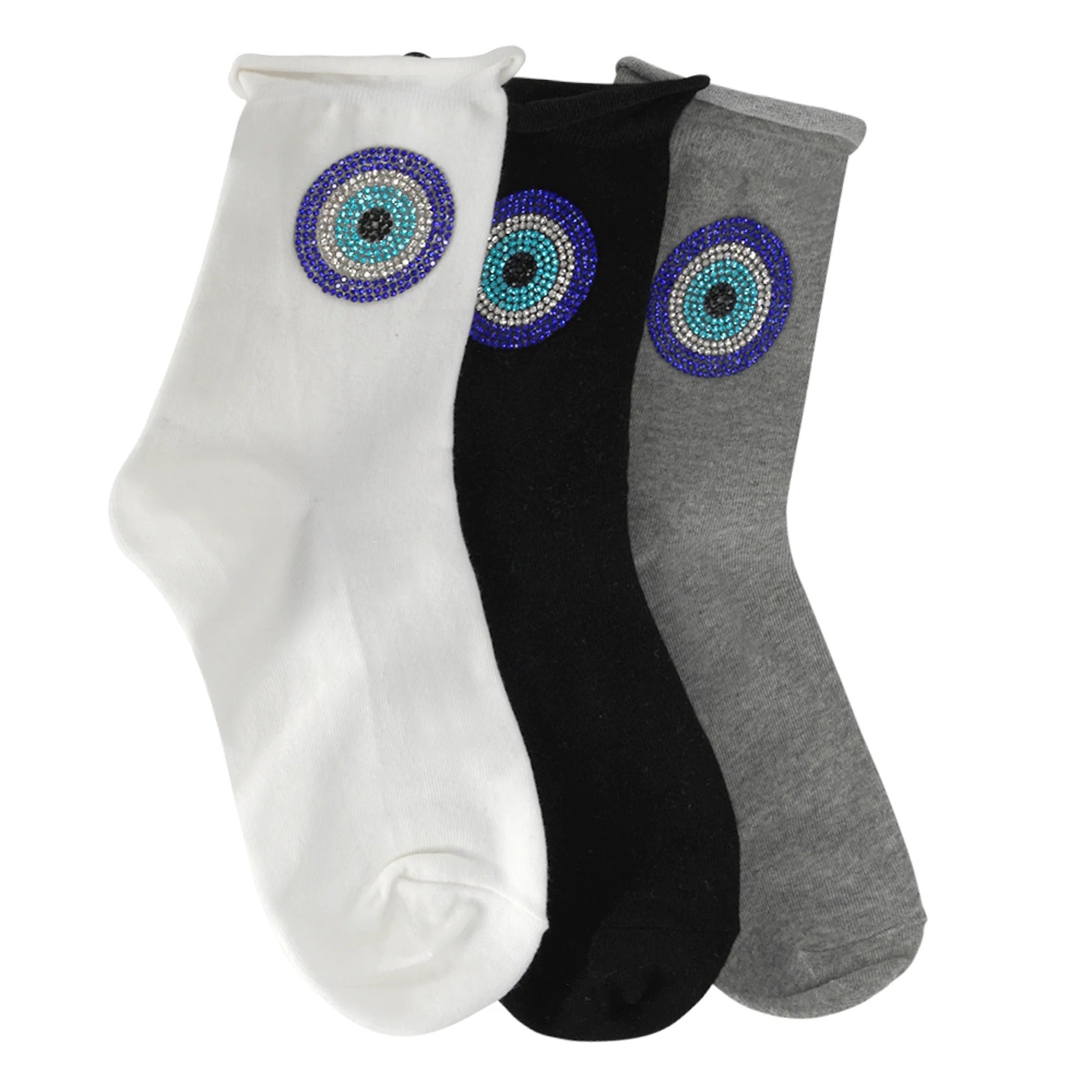Evil Eye Crystal Roll-Top - Lim Lim