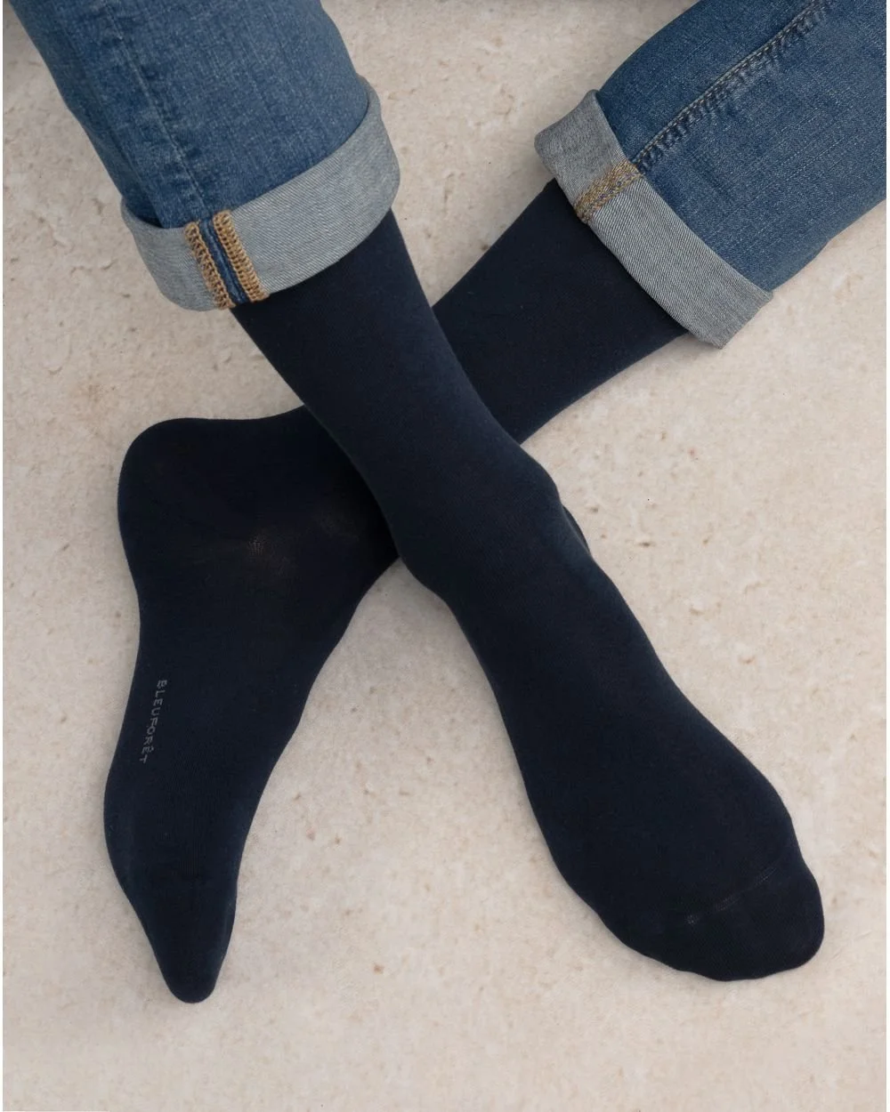 Egyptian Cotton Crew (5 colours) - Bleuforêt