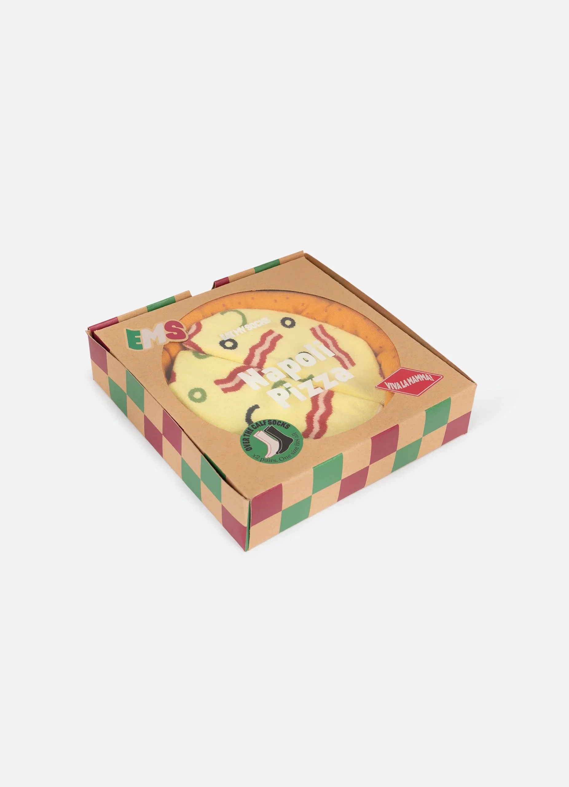 Napoli Pizza (2 pairs) - Eat My Socks