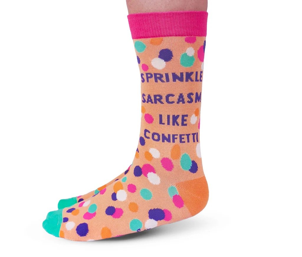 Sprinkle Sarcasm - Uptown Sox