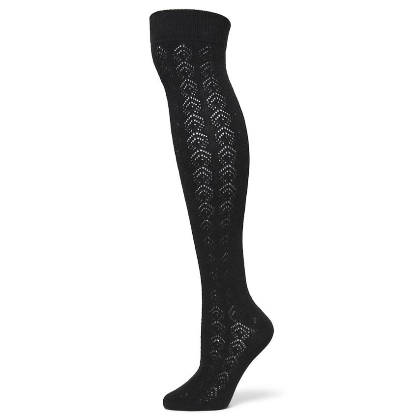 Pointelle Over-The-Knee - Hue