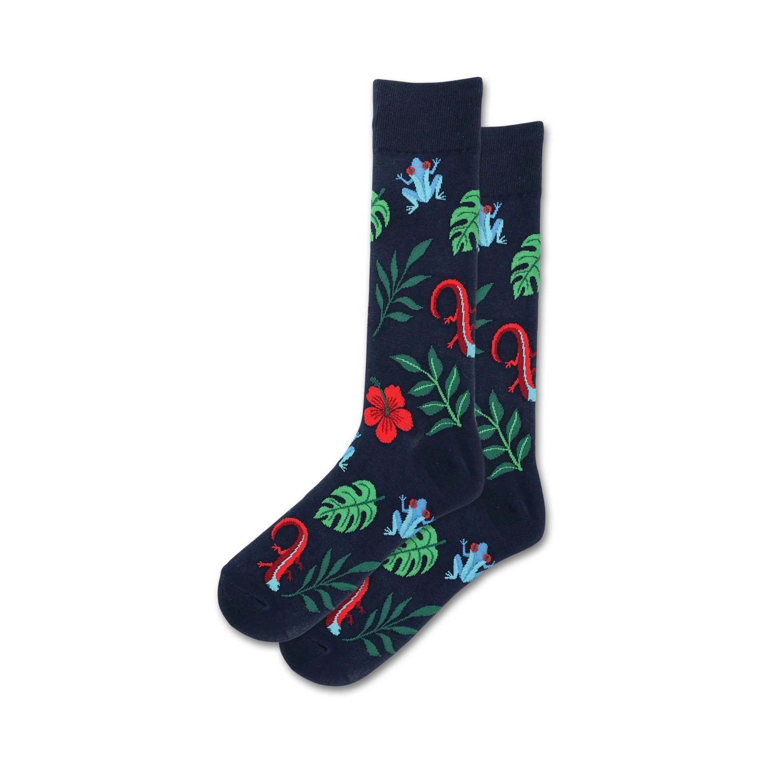 Frog Lizard Leaf - Hot Sox