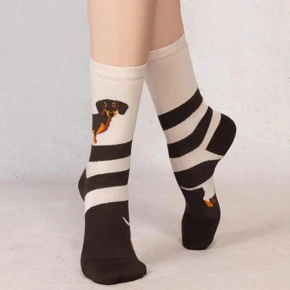 Dachshund Pattern - Bleuforêt