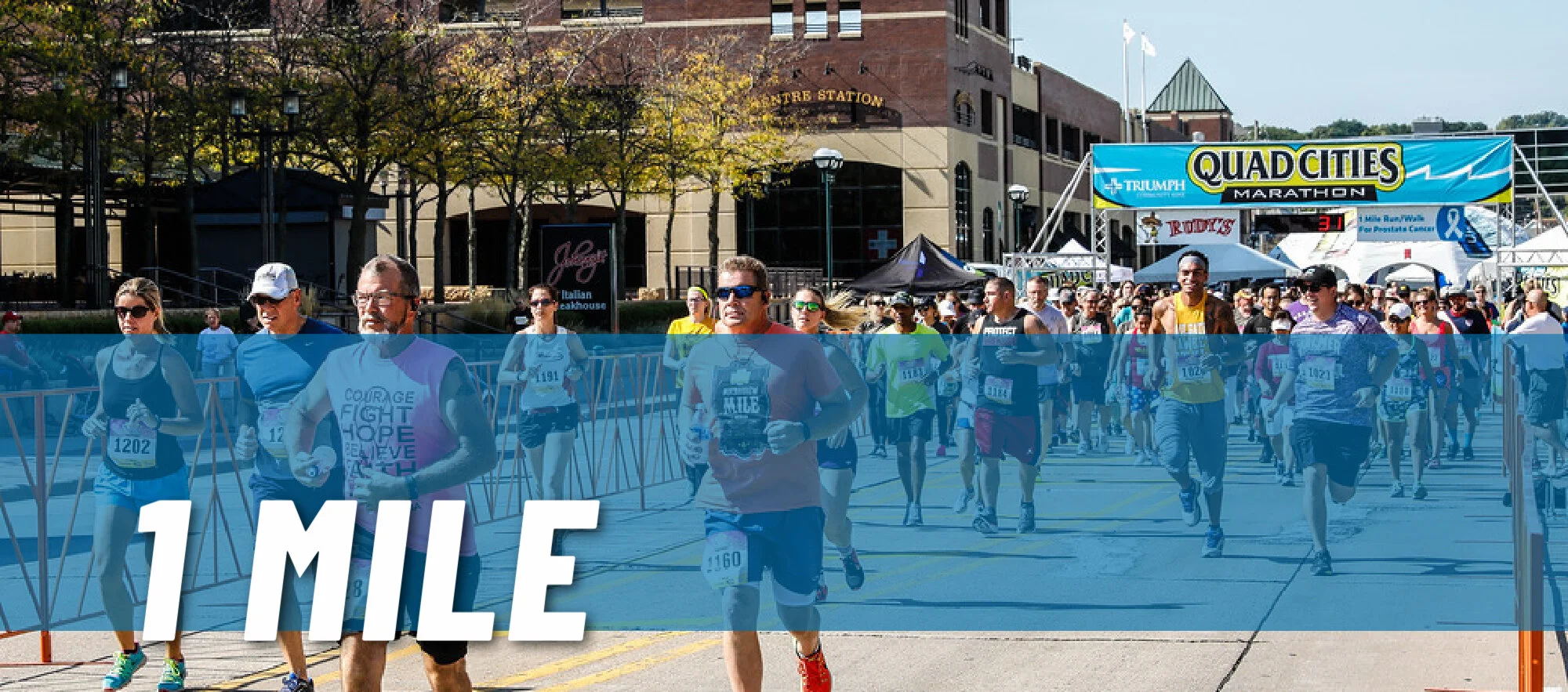 1 Mile Walk/Run — Quad Cities Marathon