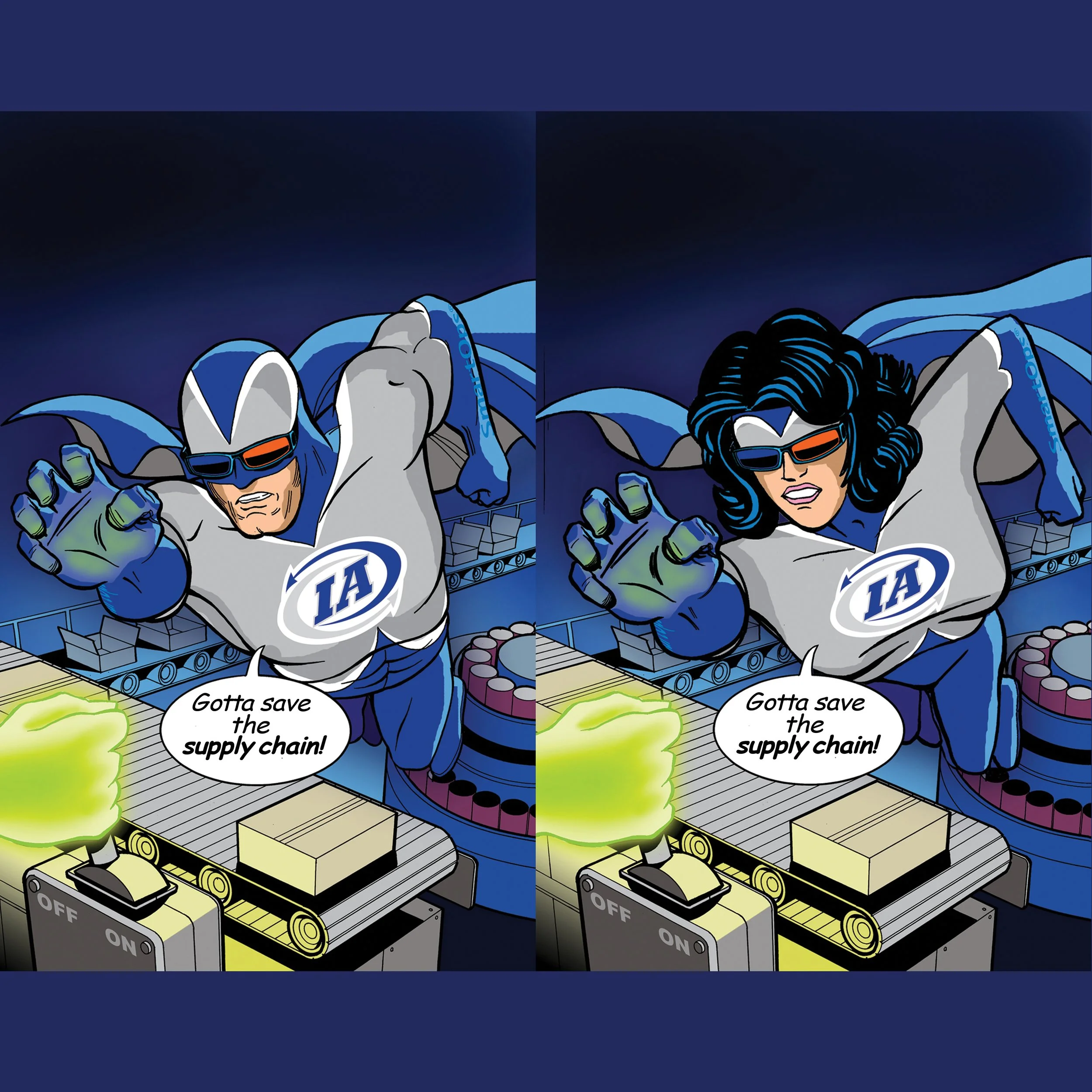 Personalized Comic Book Conference Invitation Promotion