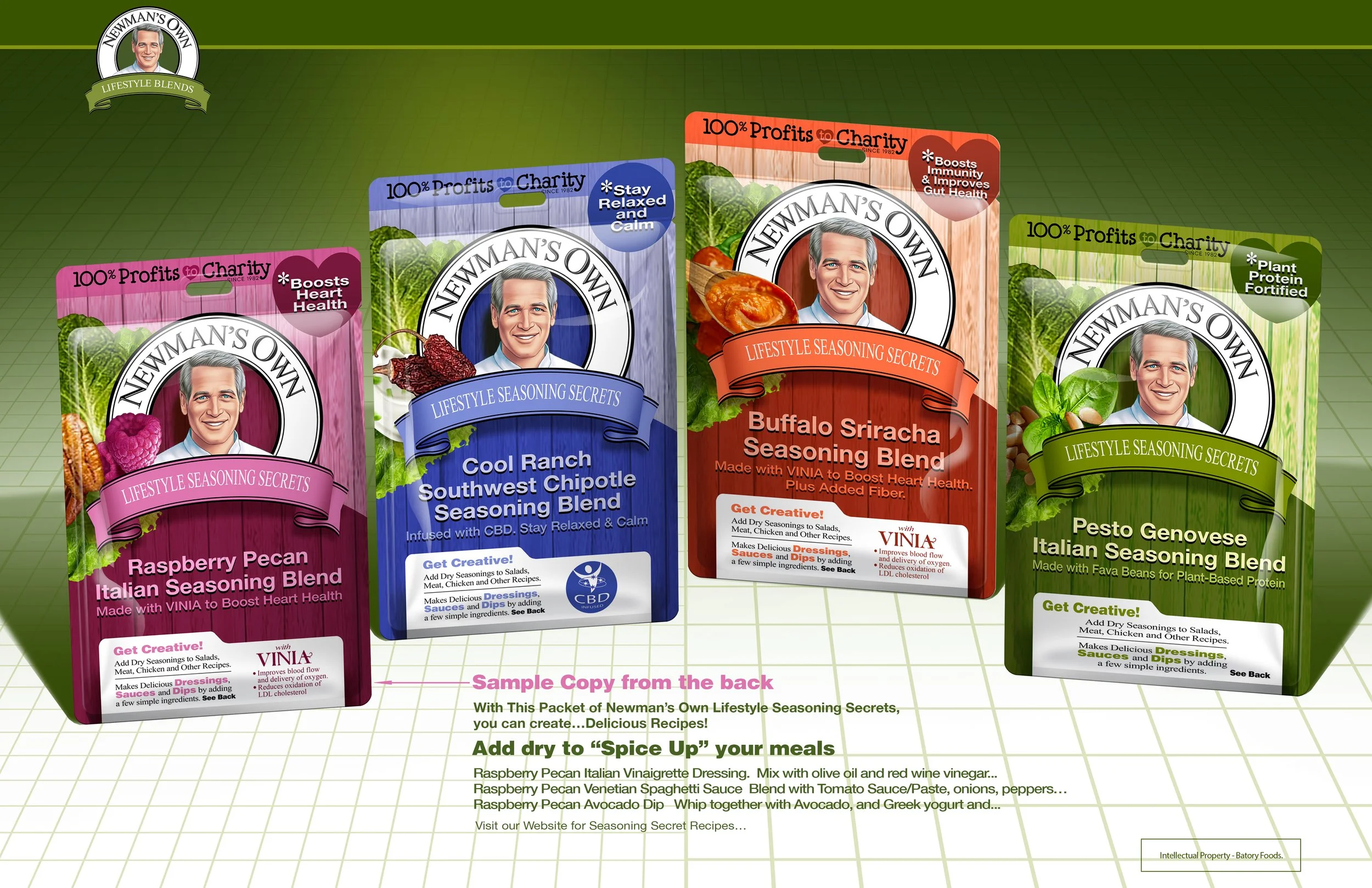Newman's Own Dressing Concepts