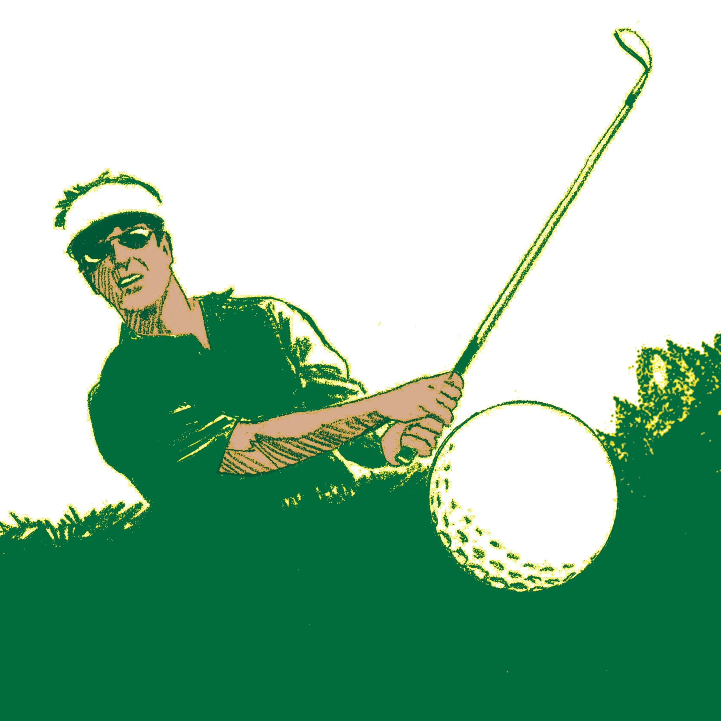 Golfer Illustration