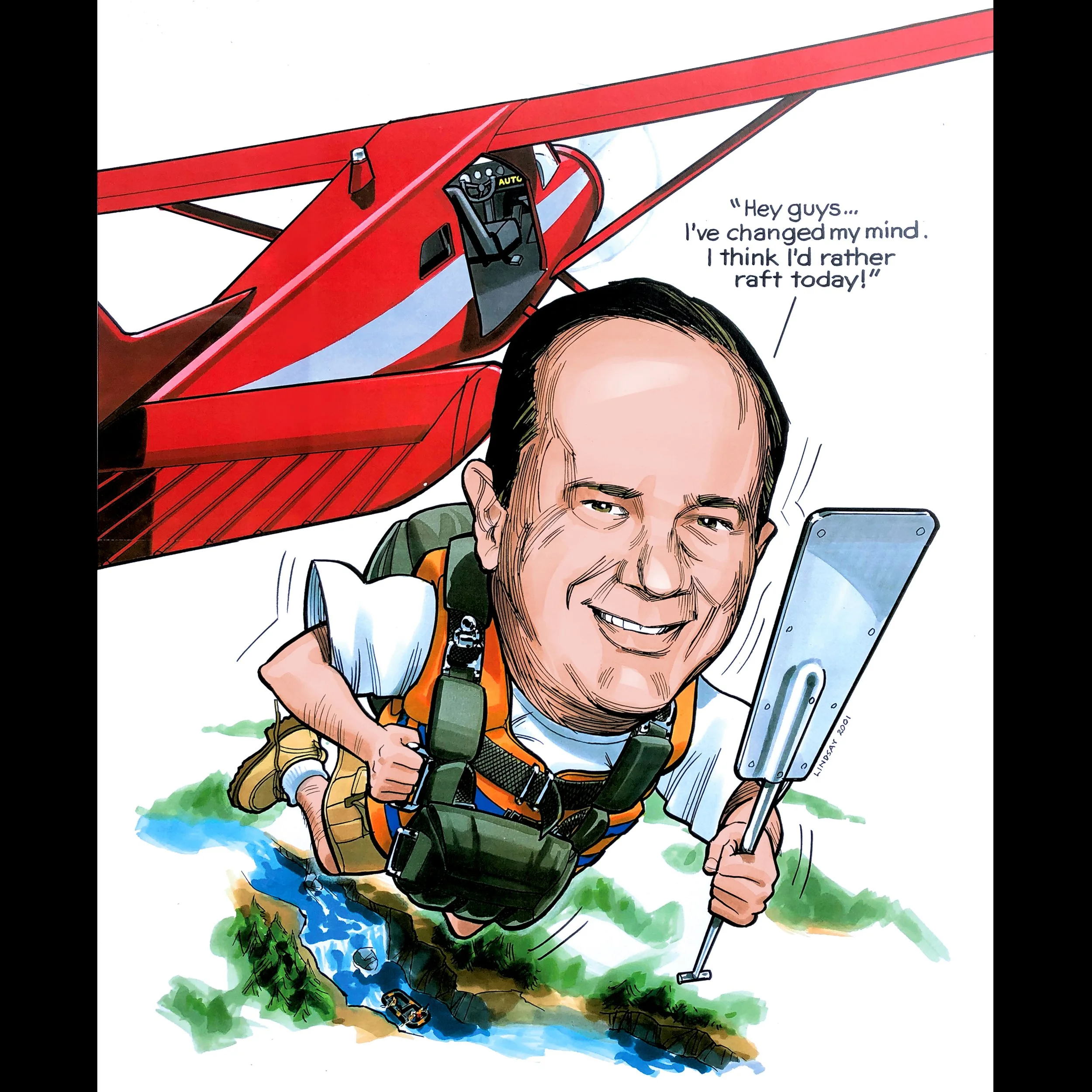 Execitive Caricature
