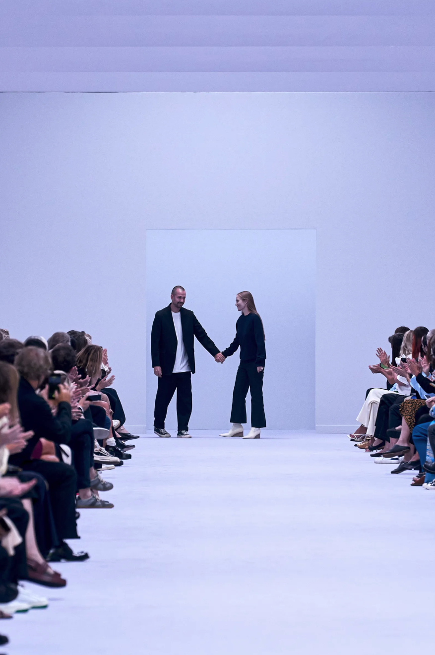 Lucie and Luke Meier closing Jil Sander Spring 22