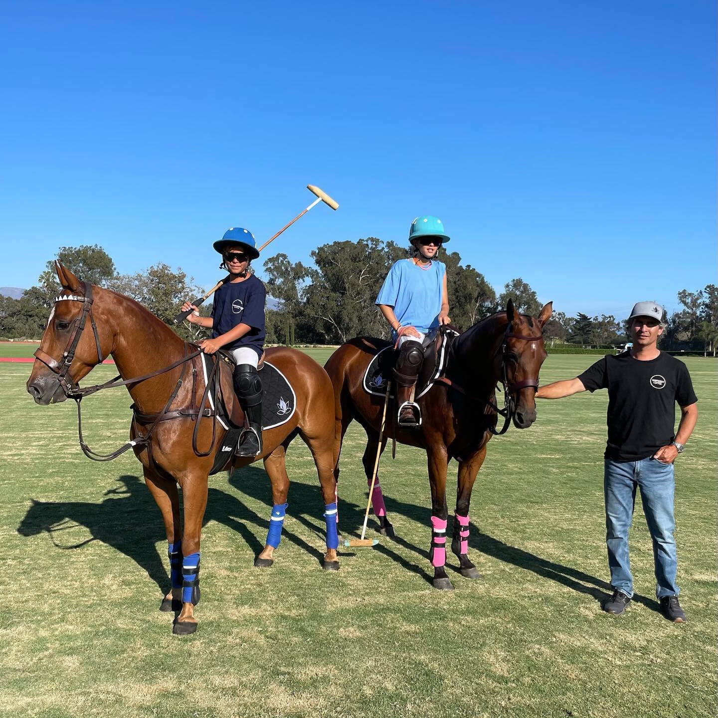 Kids polo. So much fun to watch these kids grow, and improve 💛 and enjoy this amazing setting and opportunity to play some polo in Santa Barbara this summer. Thank you to everyone who prepared, participated and made this special event for the kids. 