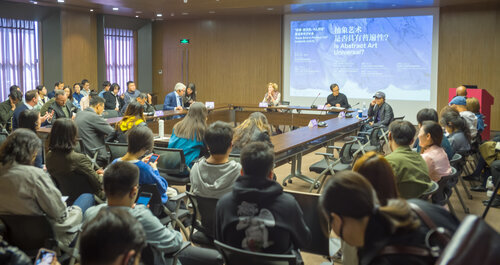 Susan participating in the panel discussion