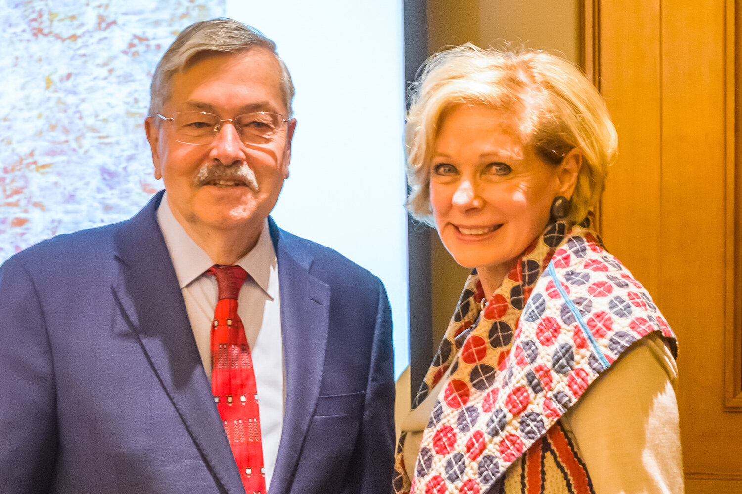 Ambassador Branstad with Susan