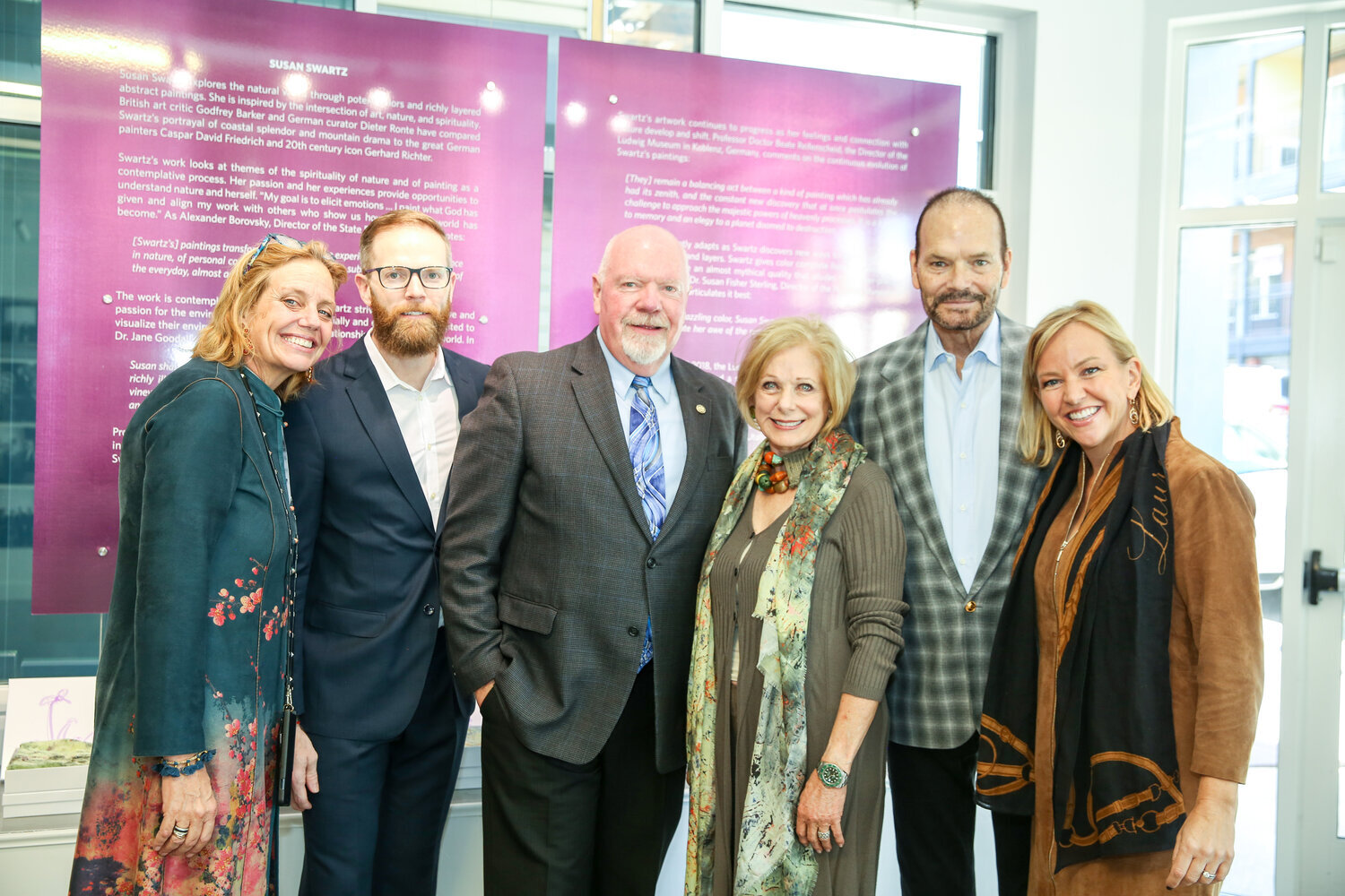 Geralyn Dreyfous, Dan Stephenson, Senator Stephenson, Susan Swartz, Lynn Blodgett, and Robin Marrouche